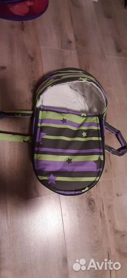 Переноска для кукол и куклы