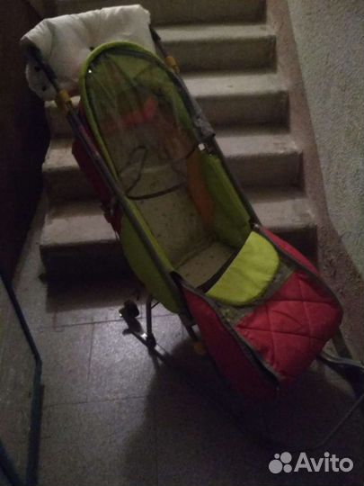 Санки-коляска