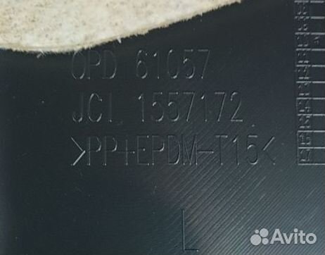 Обшивка задней левой двери Опель Астра J