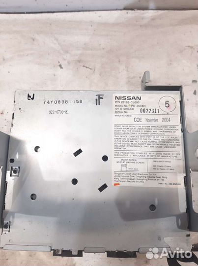 Магнитола на infiniti fx 35 s50