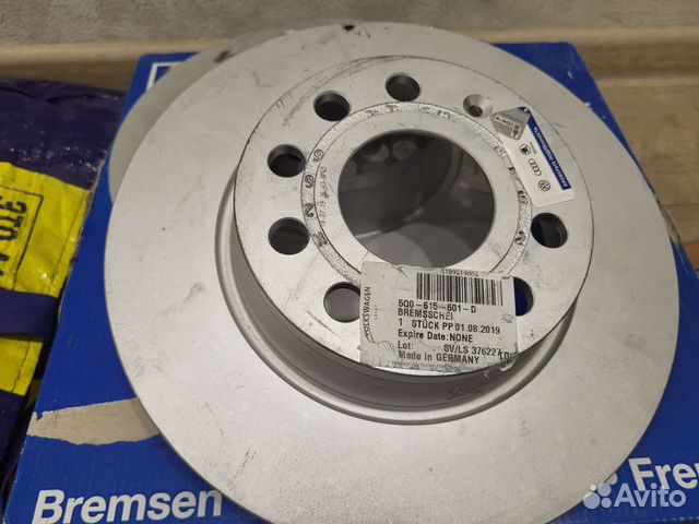 Тормозные колодки и диски Шкода Октавия А7 VW audi