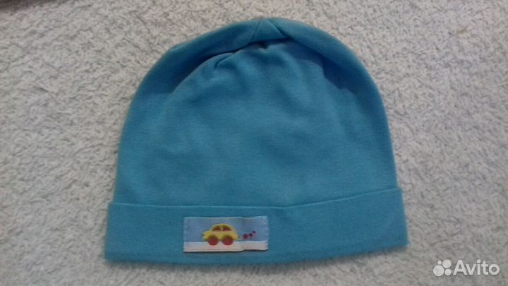 Шапочки трикотажные пакетом 6шт