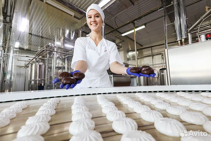 Вахта в Краснодар на упаковку кондитер.изделий офи