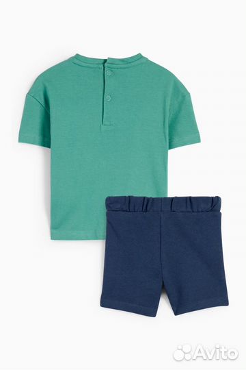 Костюм футболка и шорты c&a 86