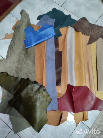 Натуральная кожа куски