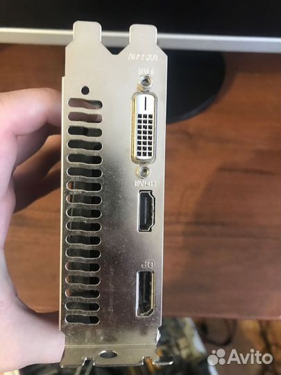 Видеокарта Radeon rx550 2gb Red Dragon