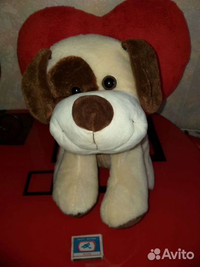 Собачка плюшевая (игрушка полая, для сюрприза, сла