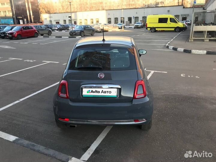 FIAT 500 1.4 AMT, 2019, 85 248 км