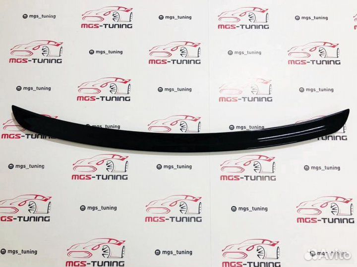 Спойлер Mercedes E-class w211 Black