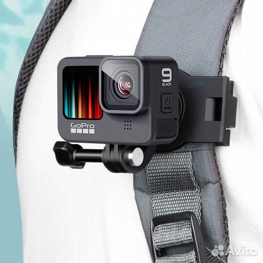 Крепление На Лямку Рюкзака Пластик 360 Для GoPro