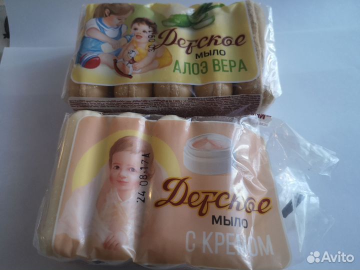 Мыло туалетное твёрдое детское