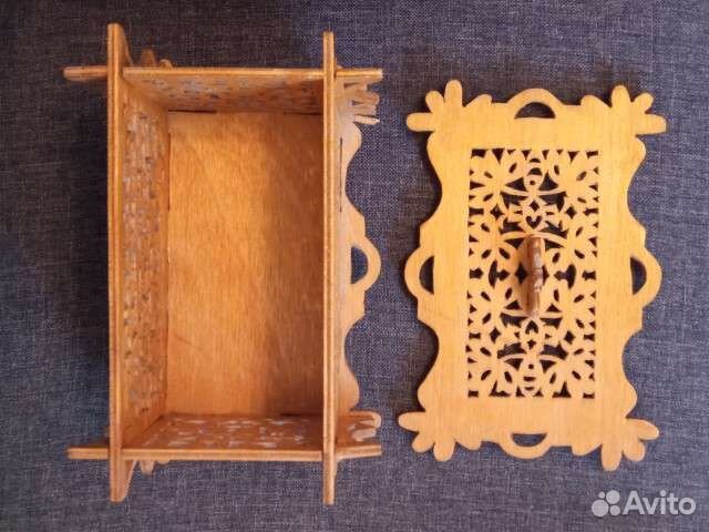 Шкатулка деревянная