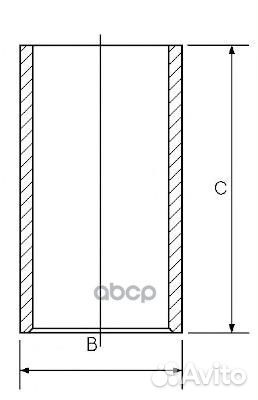 Гильза dm82.60 STD 14-014730-00 Goetze