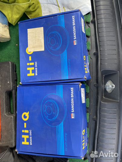 Тормозные диски Hyundai Matrix и Elantra (SD 1016)