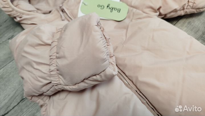 Демисезонный комбинезон для девочки 68 новый