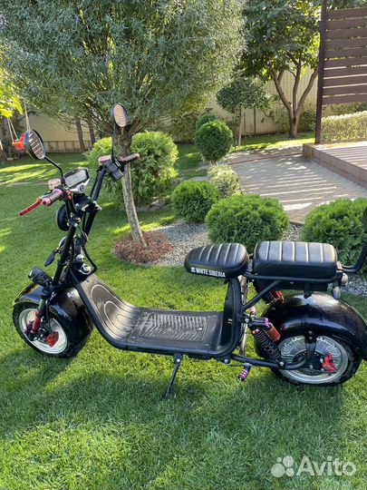 Электросамокат City Coco White Siberia 3000 w