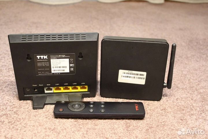 Комплект оборудования TTK/тв приставка