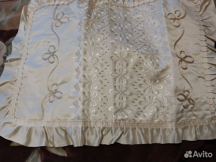 Комплект шторы и покрывало