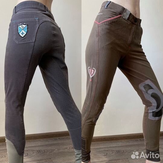 Бриджи для верховой езды силикон 46 русс