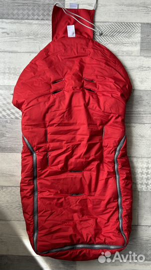 Зимний конверт-муфта в коляску