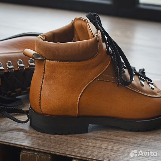 Ботинки мужские кожа Хайкеры Wing