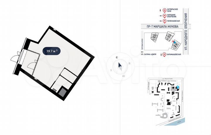 Продам торговое помещение, 39.7 м²