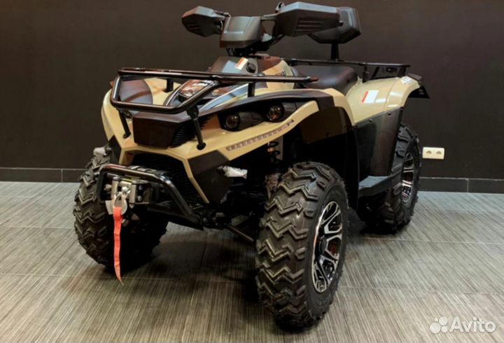 Квадроцикл Linhai Yamaha D 300 4WD бежевый