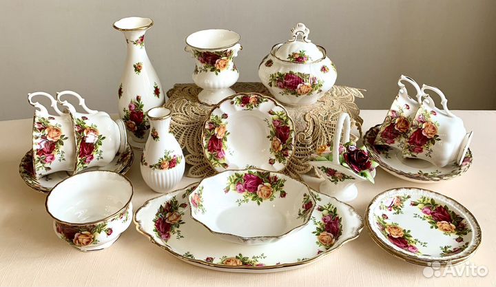 Royal Albert костяной фарфор «Old country roses»