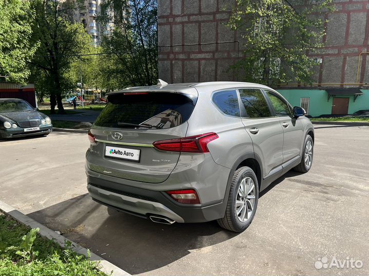 Hyundai Santa Fe 2.0 AT, 2019, 56 000 км