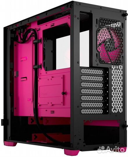 Корпус компьютерный Fractal Design Pop Air RGB Magenta (FD-C-POR1A-03)