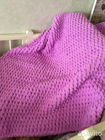 Плед плюшевый детский