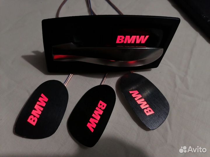 LED подсветка ручек салона дверей BMW 5 E60