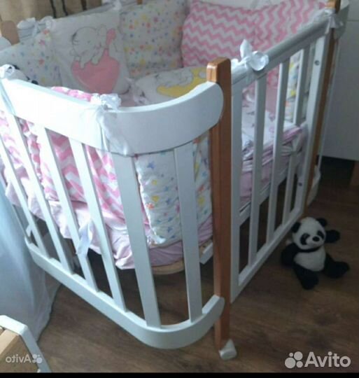 Кроватка Happy baby mommy lux