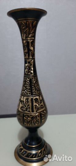Ваза латунная. Индия