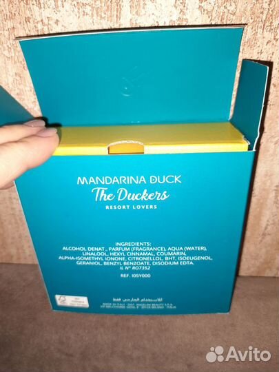 Туалетная вода the duckers mandarina duck