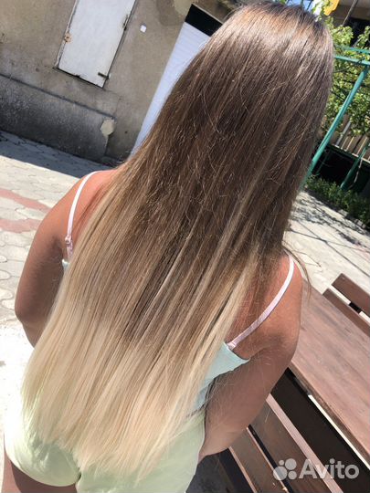 Афронаращивание/ наращивание волос без клея