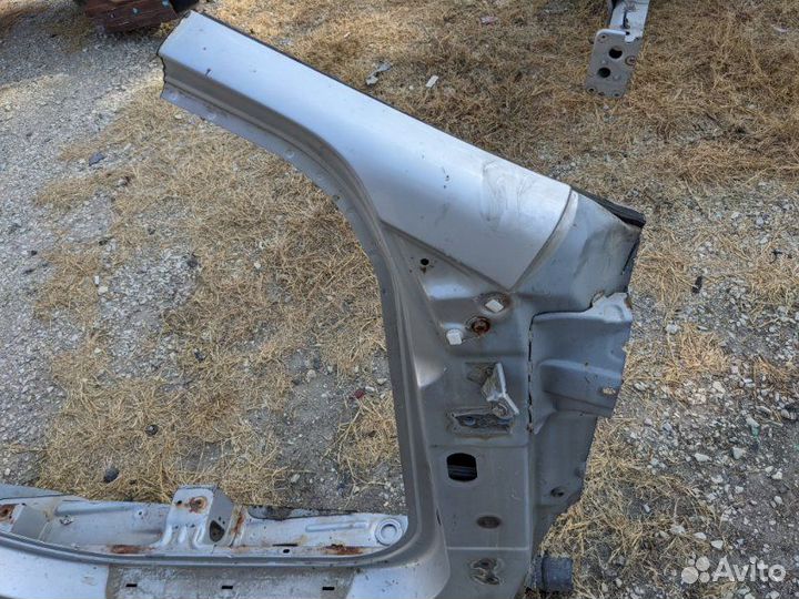 Порог со стойкой правый Hyundai Getz G4EA 2005