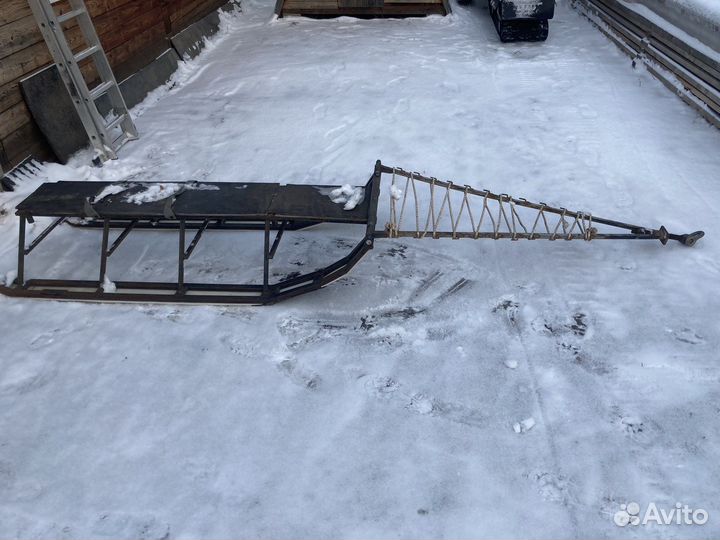 Сани к снегоходу
