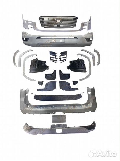 Обвес Toyota Land Cruiser 300 70th Anniversary (юбилейная версия) tommy