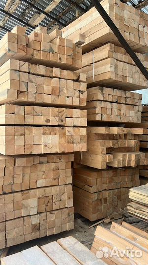 Брус обрезной 150х150х6000мм