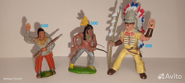 Индейцы ГДР, Солдатики СССР, лошади ГДР