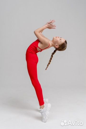 Комбинезон спортивный для гимнастики и танцев