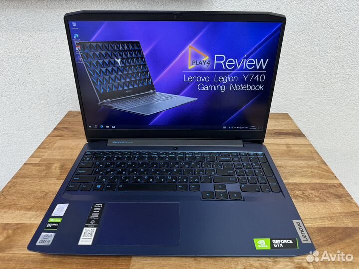 2022 Lenovo i5-10300H 16Gb GTX1650Ti SSD512+1000Gb