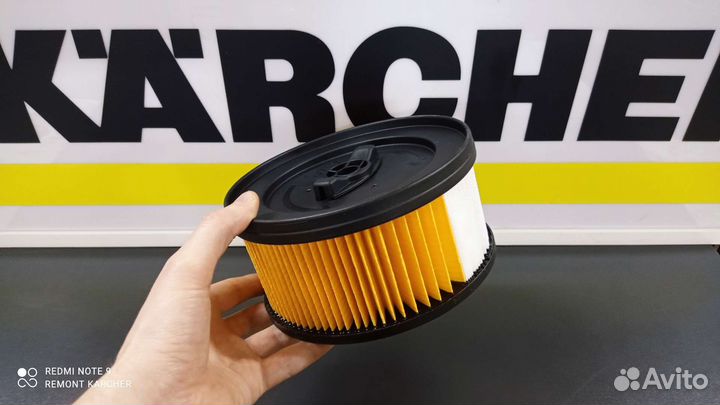 Патронный фильтр для пылесосов Karcher WD4.xx/5.xx