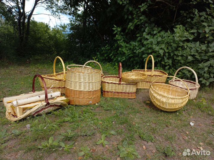 Плетёные корзины