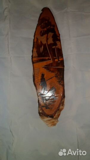 Картины СССР на дереве