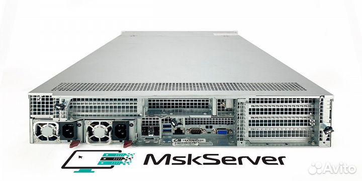 Сервер Supermicro 6028U-trtp+ 2x E5-2699v3 32Gb