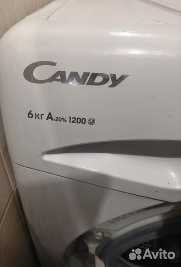 Узкая стиральная машина candy
