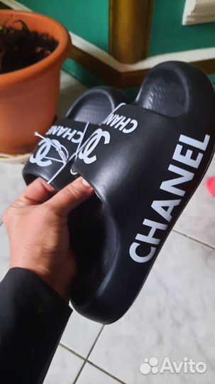 Шлёпки Chanel р38-39 Lux Новые