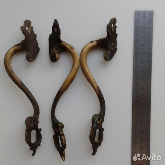 Мебельные ручки латунь СССР